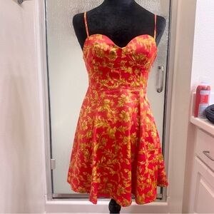 Urban Outfitters Orion bustier mini dress